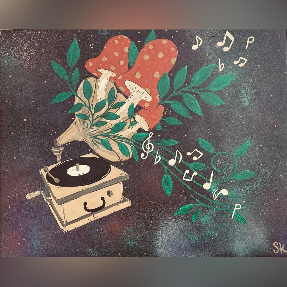 8X10 Thads Gramophone Charity Art Print